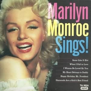 Marilyn Monroe Sings